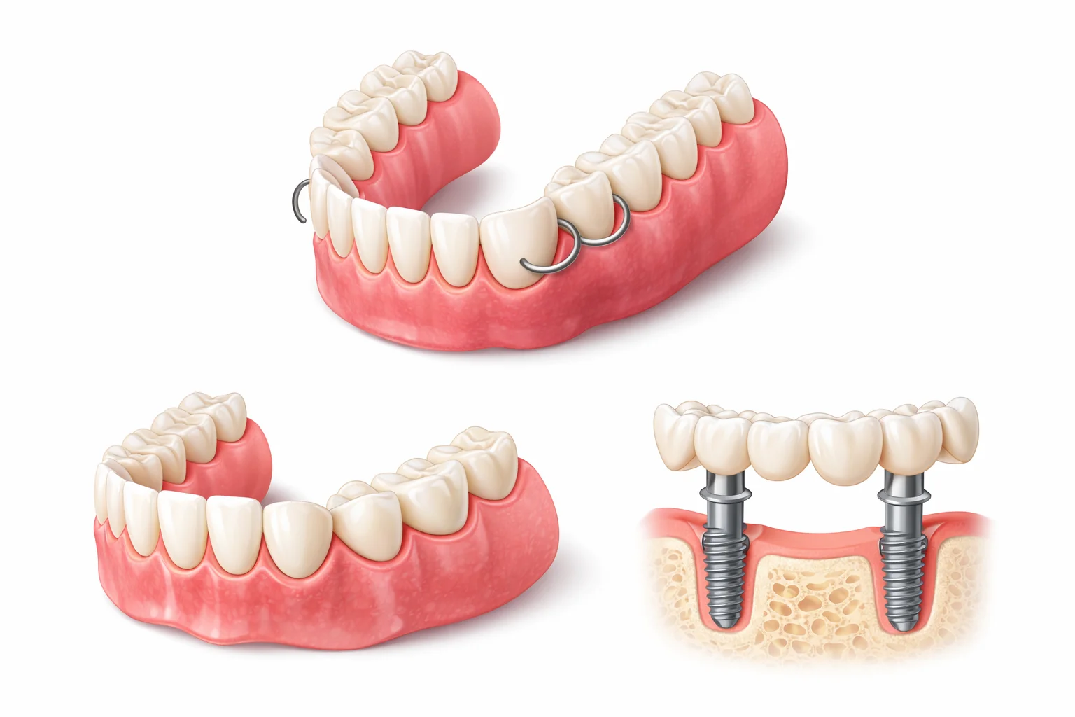 Зубные протезы: какие бывают и как выбрать подходящий вариант